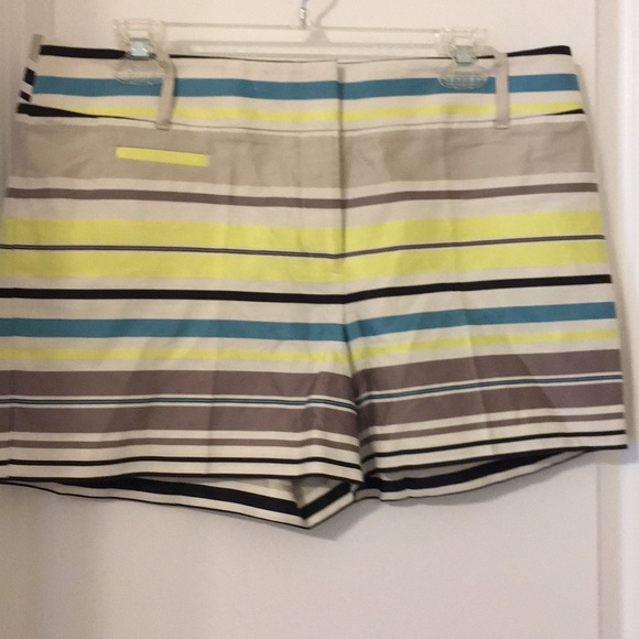 LOFT Pants - Loft Striped shorts. NWT
